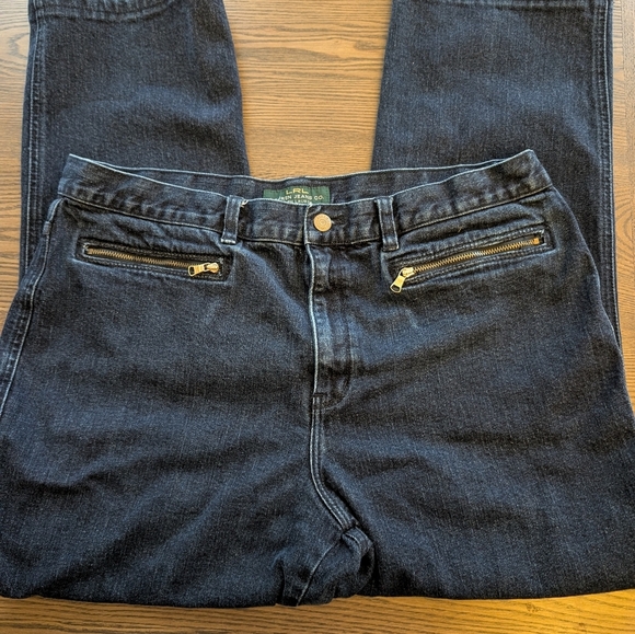 Vintage Lauren Ralph Lauren Y2K Jeans Size 16 - Picture 2 of 4